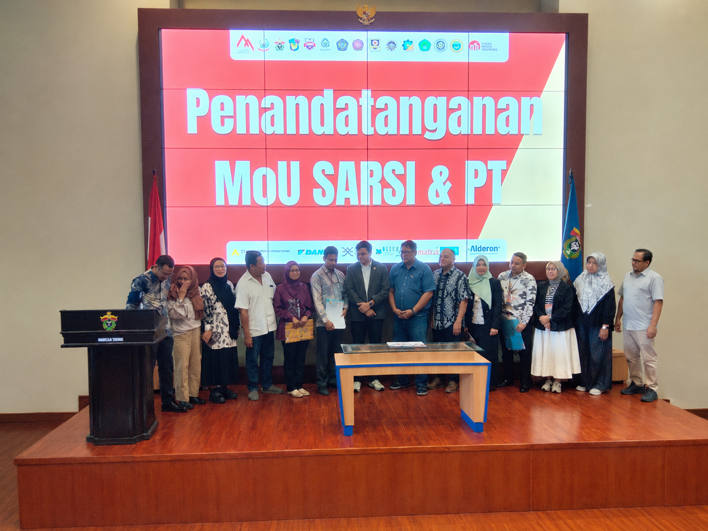 Arsitektur Unkhair Perluas Jejaring Nasional, Jalin Kerja Sama Strategis dengan LSP SARSI di Rakernas APTARI 2026